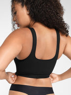Reversible Wireless Bra with Removable Cups