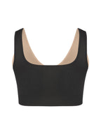 Reversible Wireless Bra with Removable Cups