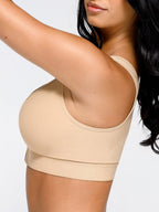 Breathable Support Bra with Adjustable Front Hooks