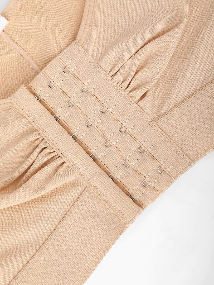 Breathable Support Bra with Adjustable Front Hooks - Auxieswear