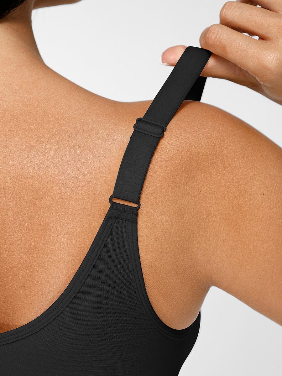 Breathable Chest Support Bra with Front Closure