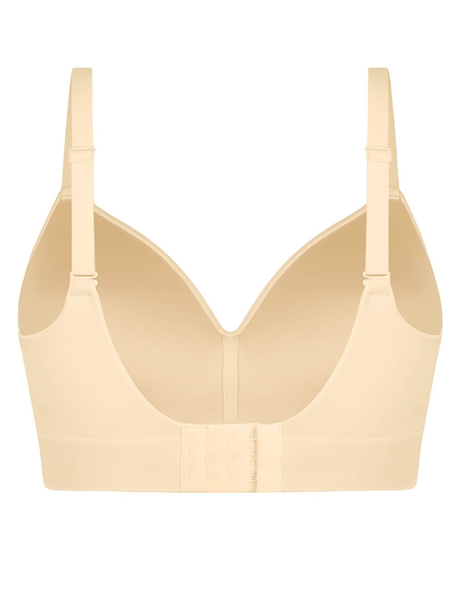 Wireless Bust Support Bra with Foam Cups