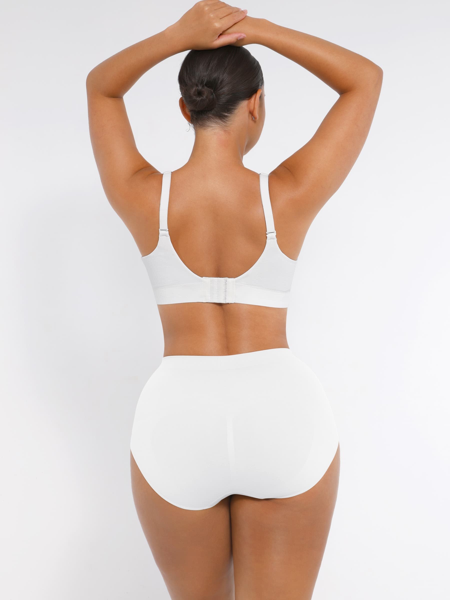 Wireless Bust Support Bra with Foam Cups