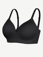 Wireless Bust Support Bra with Foam Cups