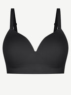 Wireless Bust Support Bra with Foam Cups