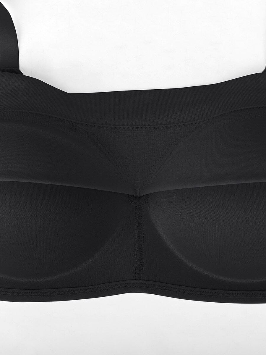 Wireless Bust Support Bra with Foam Cups