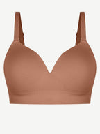 Wireless Bust Support Bra with Foam Cups