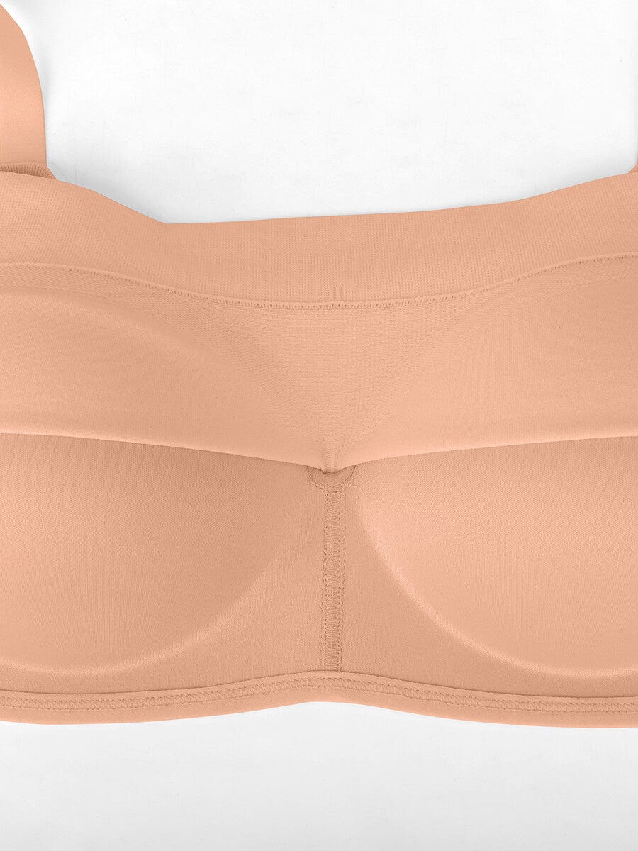 Wireless Bust Support Bra with Foam Cups