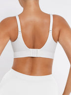 Wireless Bust Support Bra with Foam Cups