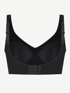 Wireless Bust Support Bra with Fixed Cups
