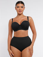 Underwire Non-Slip Bra with Removable Straps