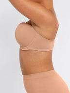 Underwire Non-Slip Bra with Removable Straps
