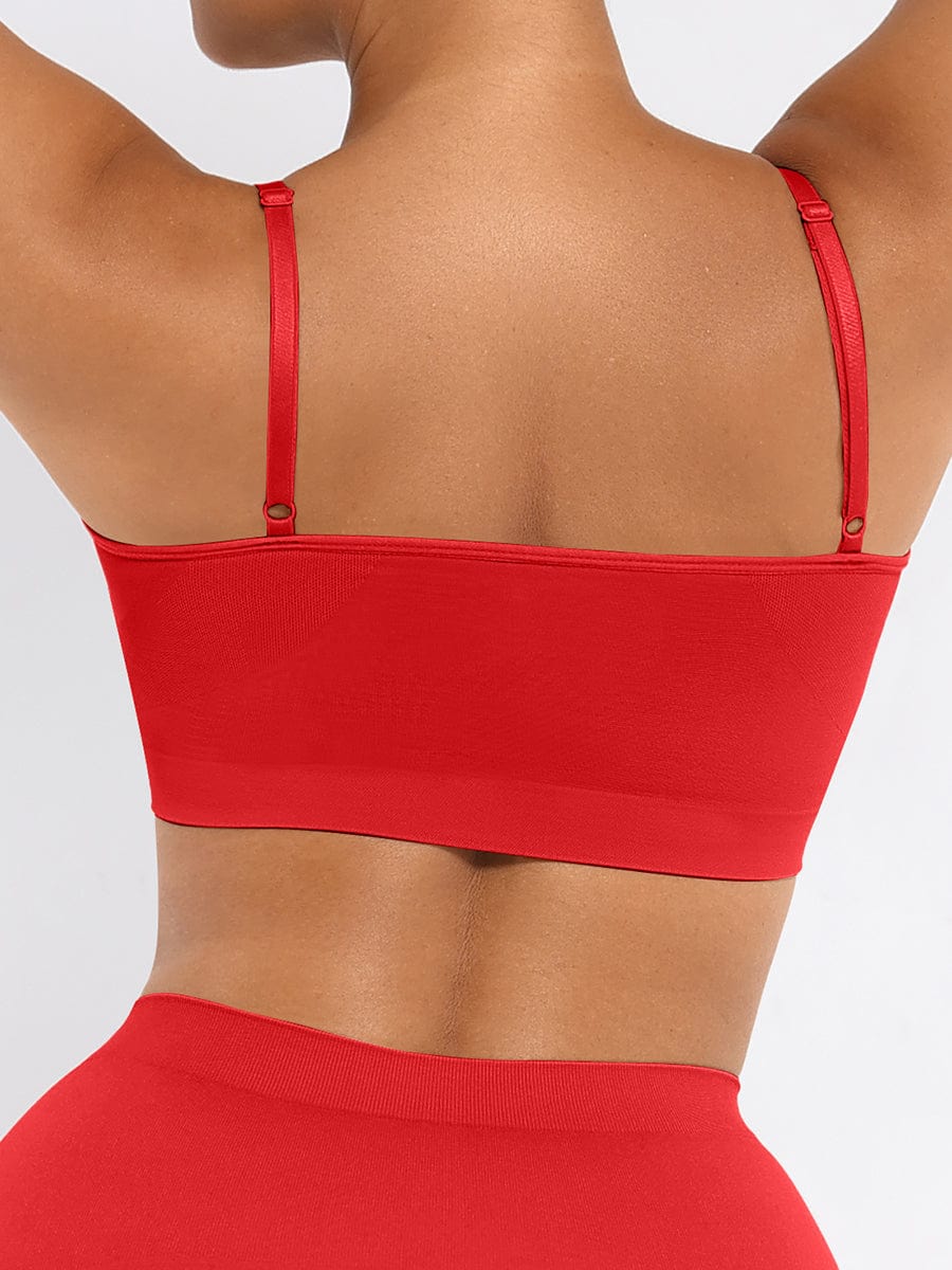 Wireless Supportive Shaping Bra with Adjustable Straps