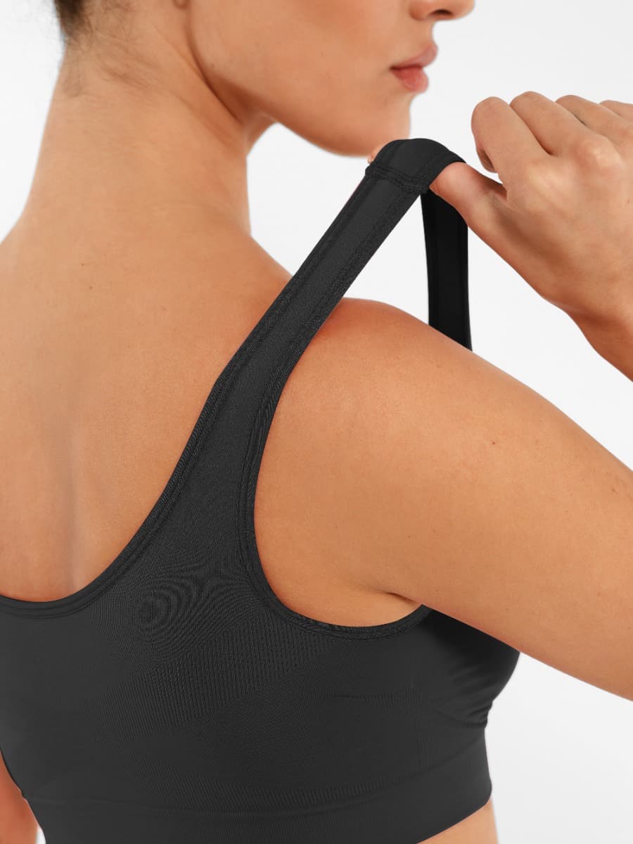 Wide Back & Straps Bust Support Shaping Bra
