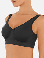 Wide Back & Straps Bust Support Shaping Bra