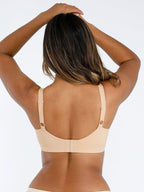 Deep V-Neck Unpadded Underwired Support Bra