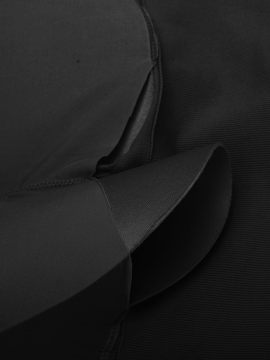 High-Waisted Antibacterial Lining Thigh Slimmer