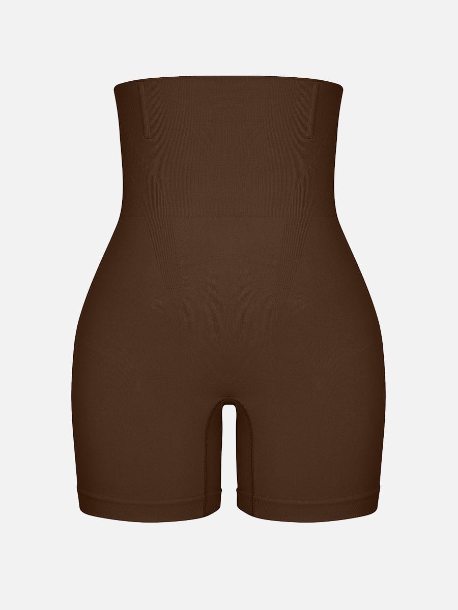 High-Waisted Antibacterial Lining Thigh Slimmer