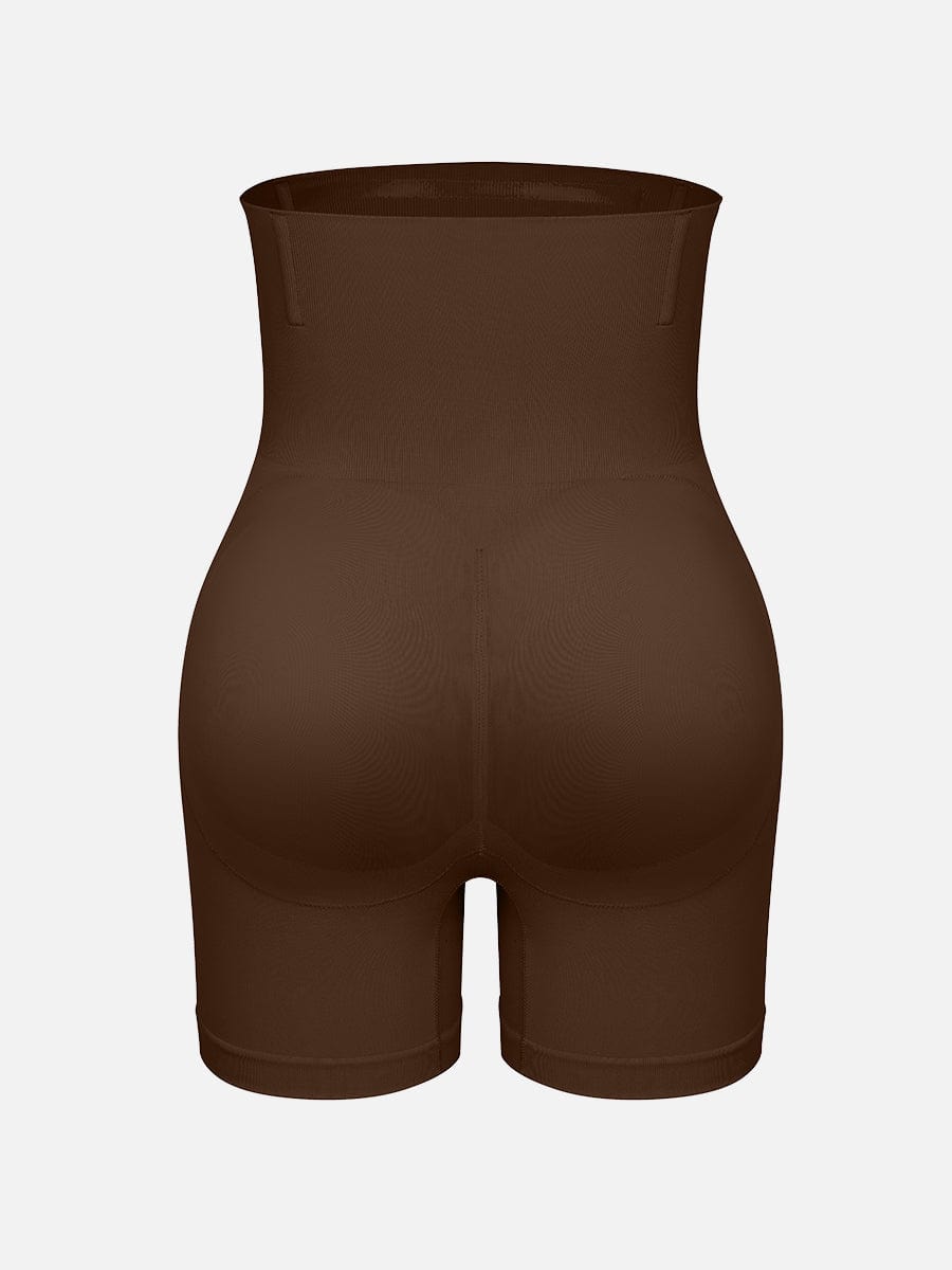 High-Waisted Antibacterial Lining Thigh Slimmer