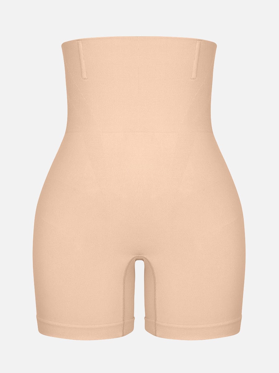 High-Waisted Antibacterial Lining Thigh Slimmer