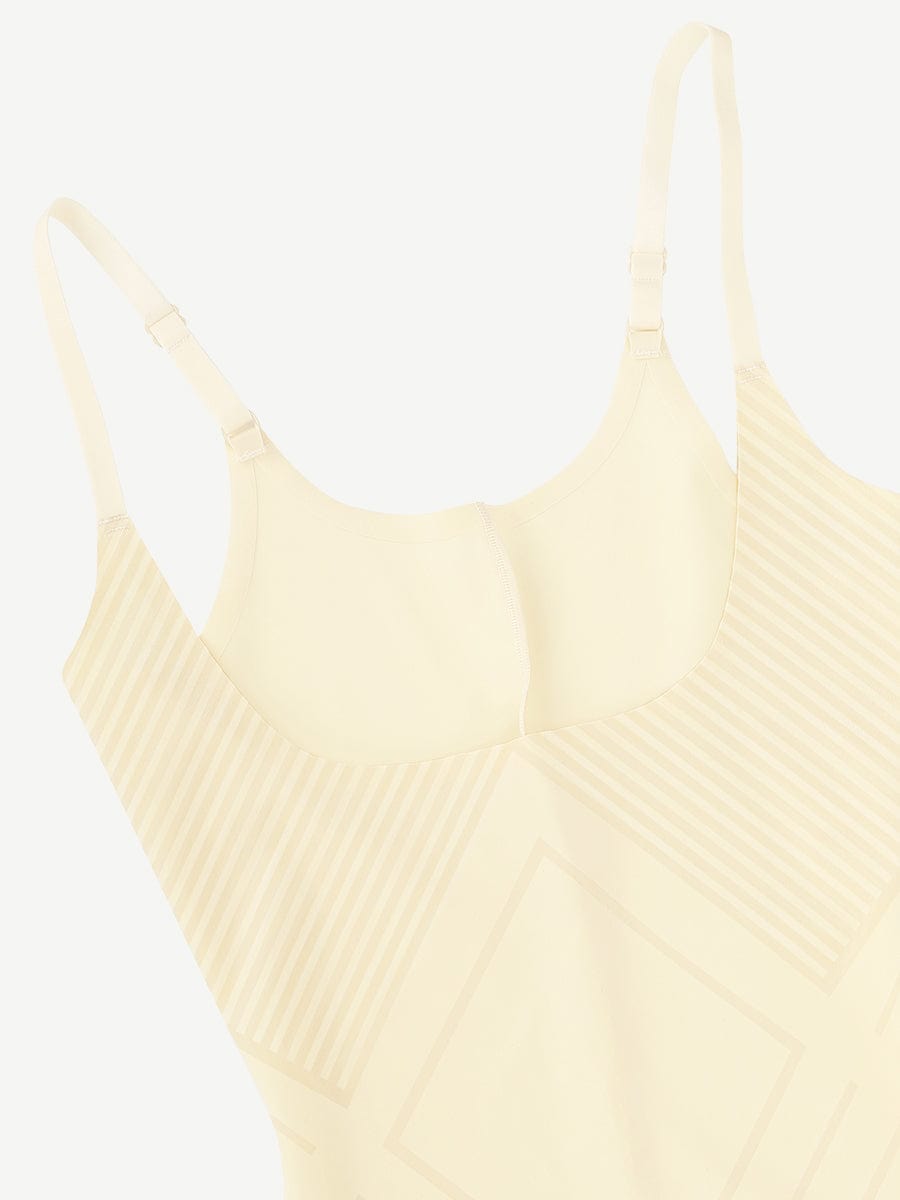 Open-Bust Mid-Thigh Butt Lifting Body Shaper