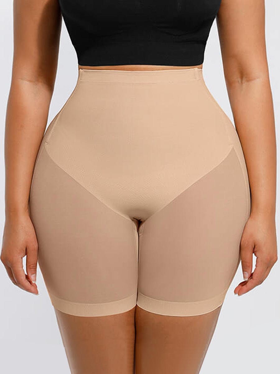 Tummy Slimming Low Waist Fitted Mesh Thigh Slimmer
