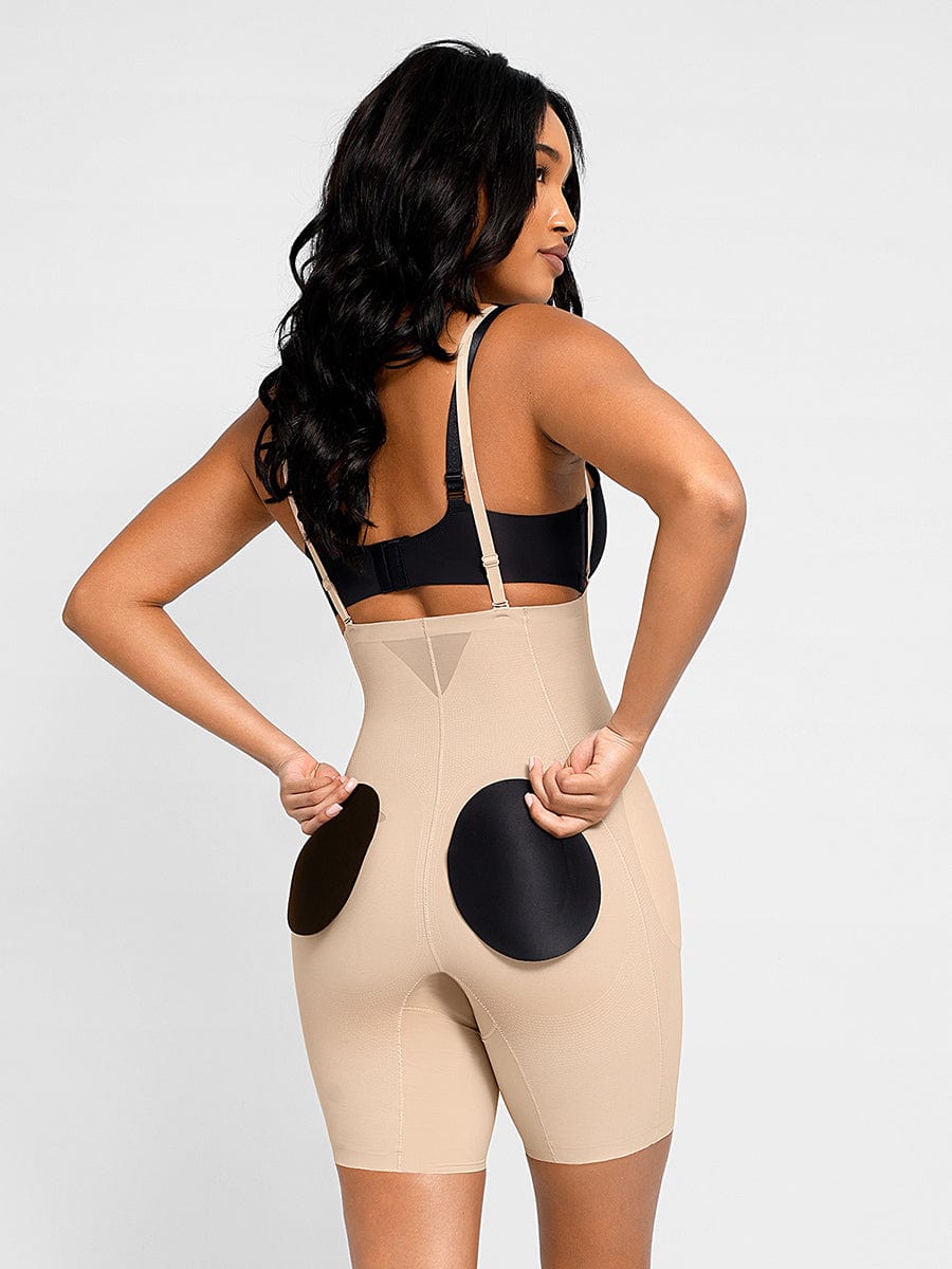 3-in-1 High Waist Tummy Control Seamless Shaper - Auxieswear