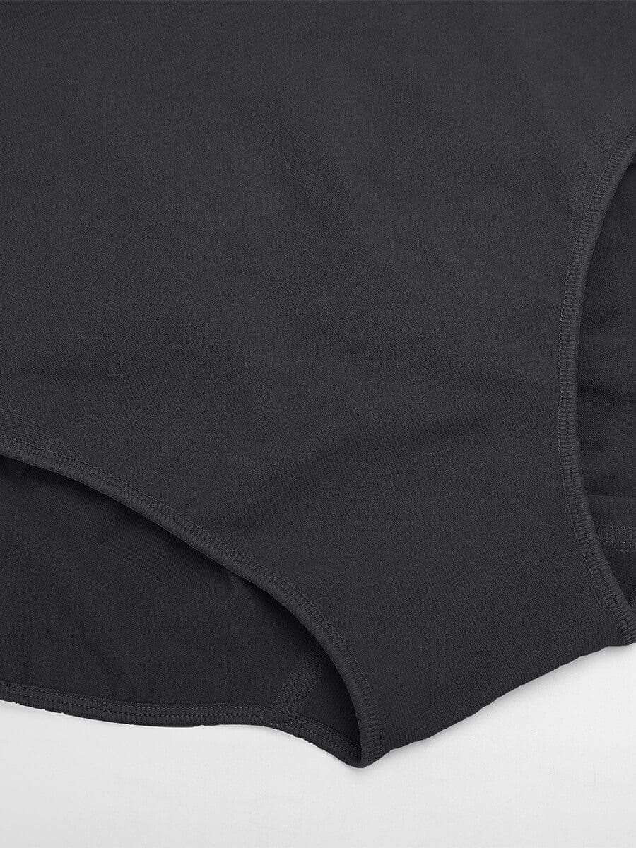 High-Waist Seamless Antibacterial Lining Briefs