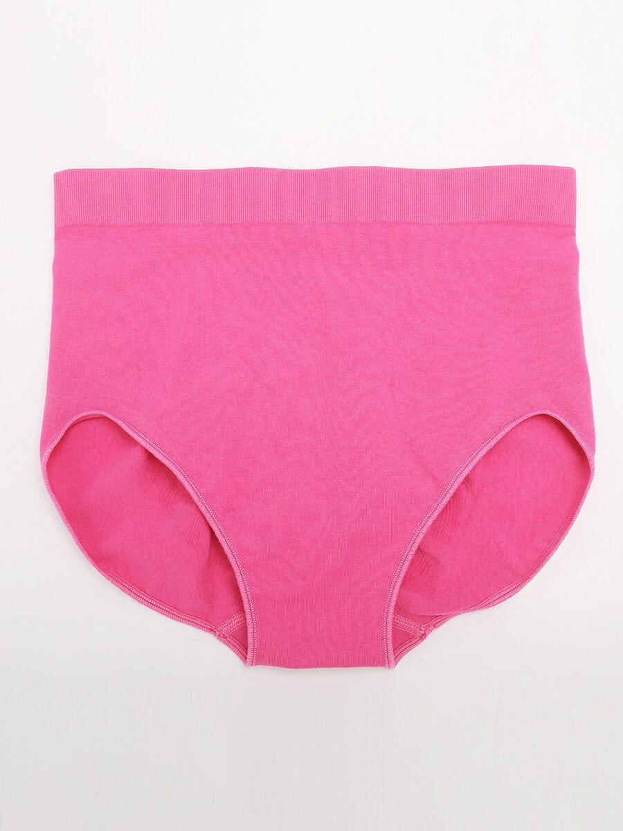 High-Waist Seamless Antibacterial Lining Briefs