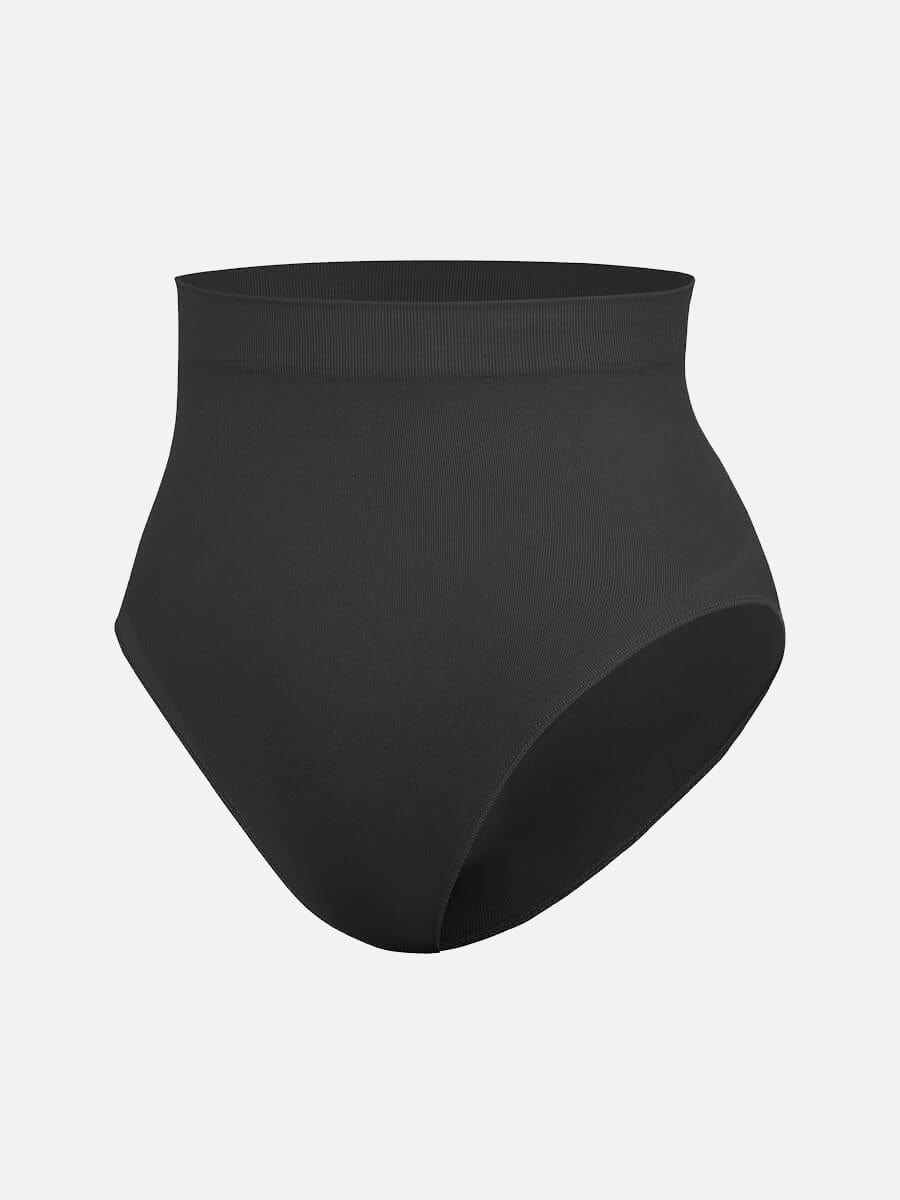 High-Waist Seamless Antibacterial Lining Briefs