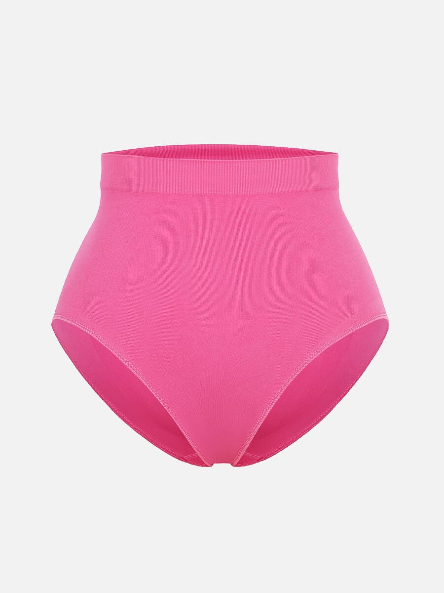High-Waist Seamless Antibacterial Lining Briefs