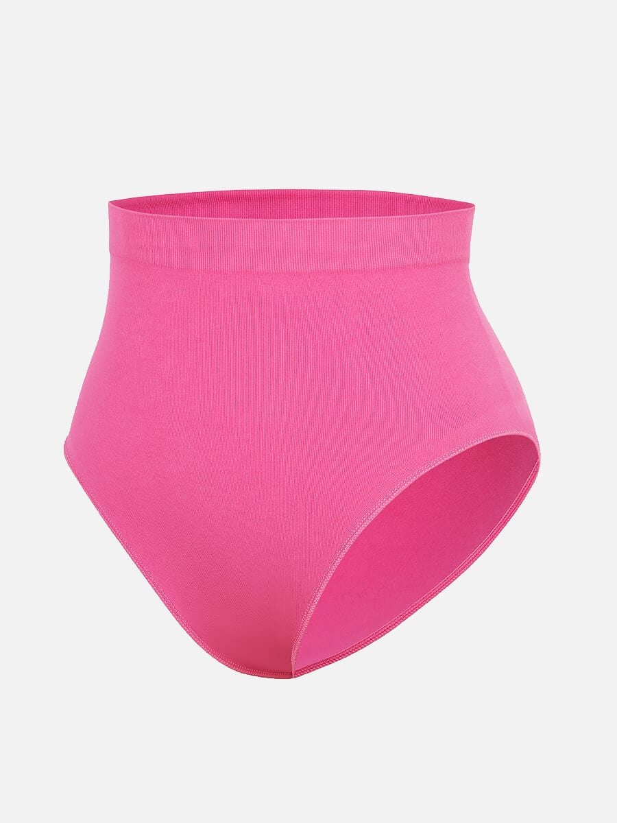High-Waist Seamless Antibacterial Lining Briefs