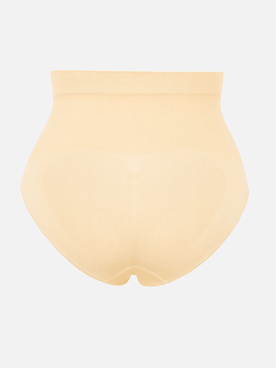 High-Waist Seamless Antibacterial Lining Briefs