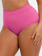 High-Waist Seamless Antibacterial Lining Briefs