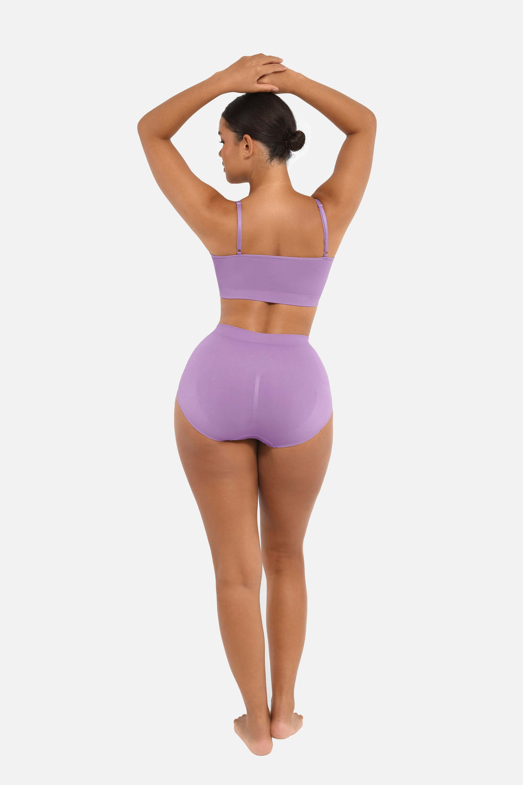 High-Waist Seamless Antibacterial Lining Briefs
