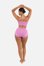 High-Waist Seamless Antibacterial Lining Briefs