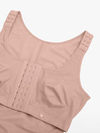 Breast Covering Full Body Shaper With a Side Zipper