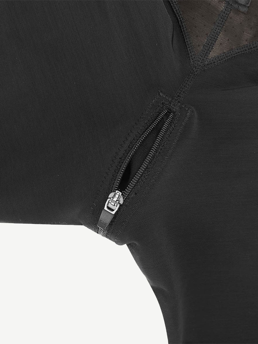 Latex Open Bust Tummy Control Body Shaper - Auxieswear