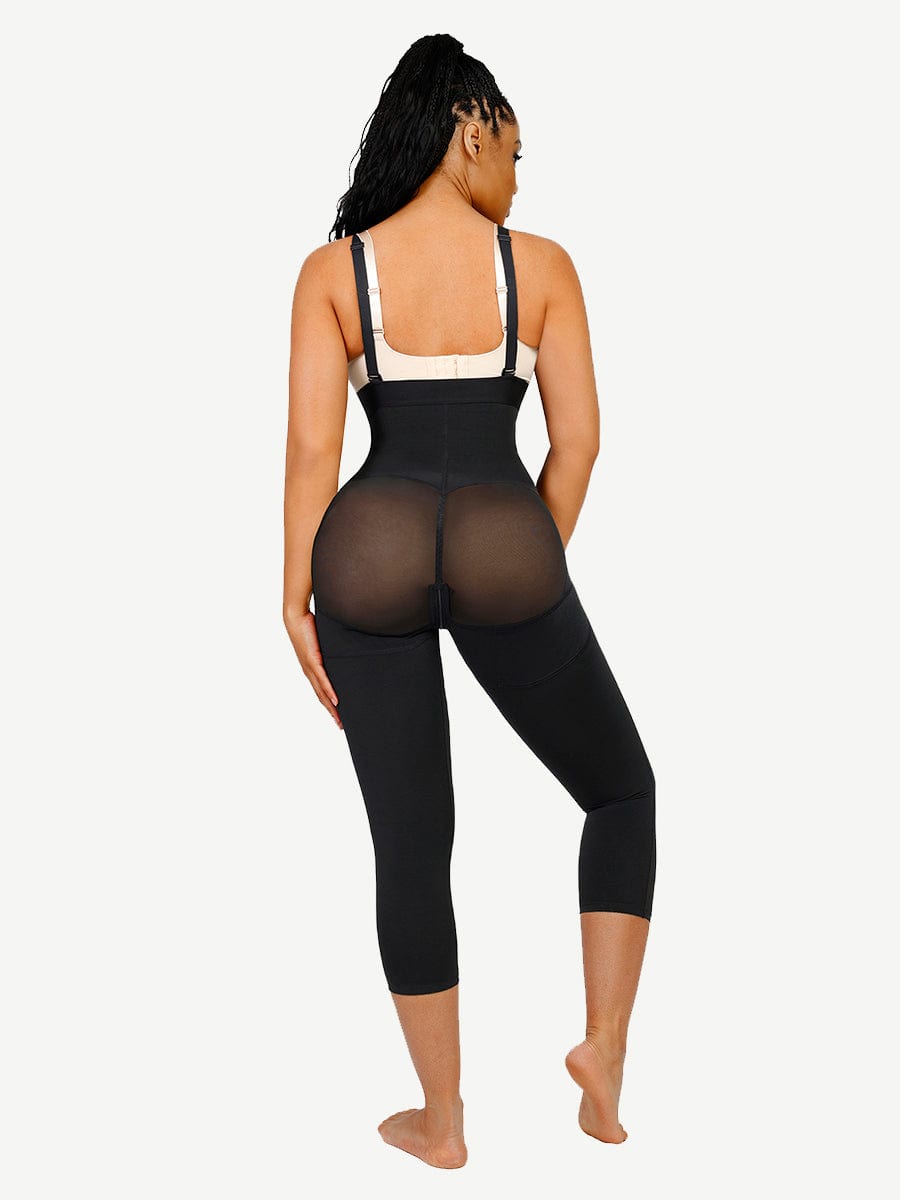 Latex Open Bust Tummy Control Body Shaper