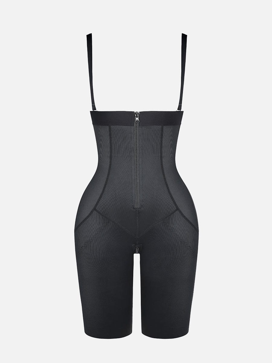 Body Shaper with Removable Shoulder Straps - Auxieswear