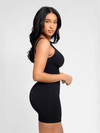 Round Neck U Back Shape Romper with Removable Cups