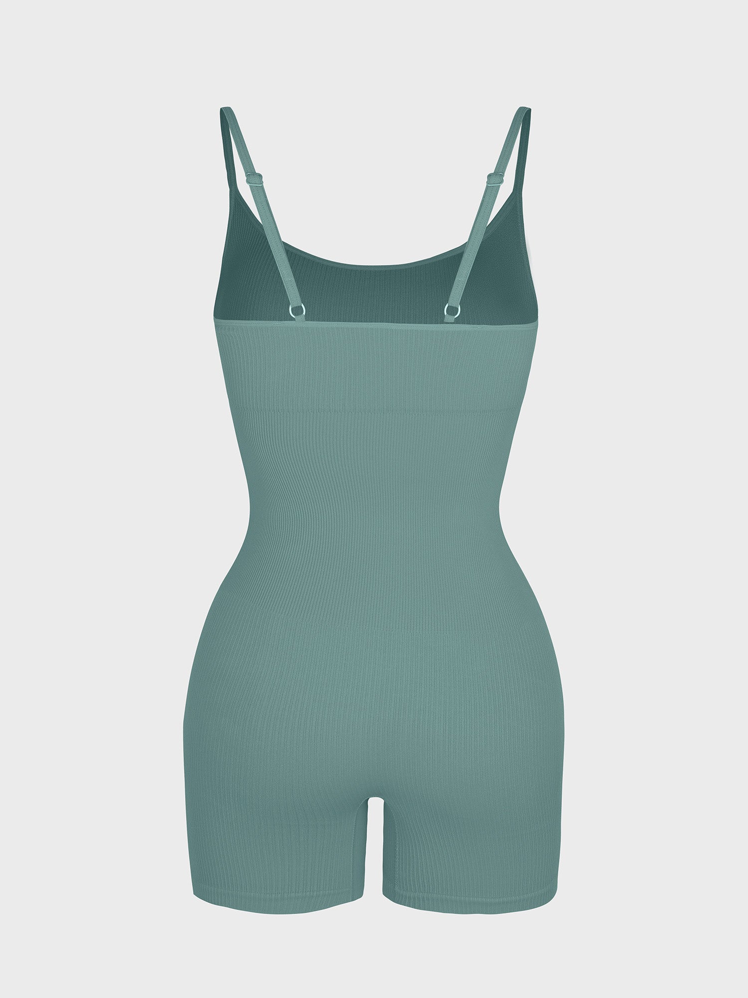Body Countouring Romper with Adjustable Straps