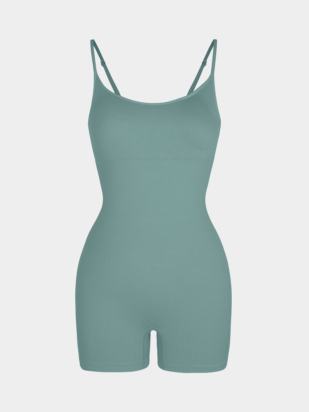 Body Countouring Romper with Adjustable Straps - Auxieswear