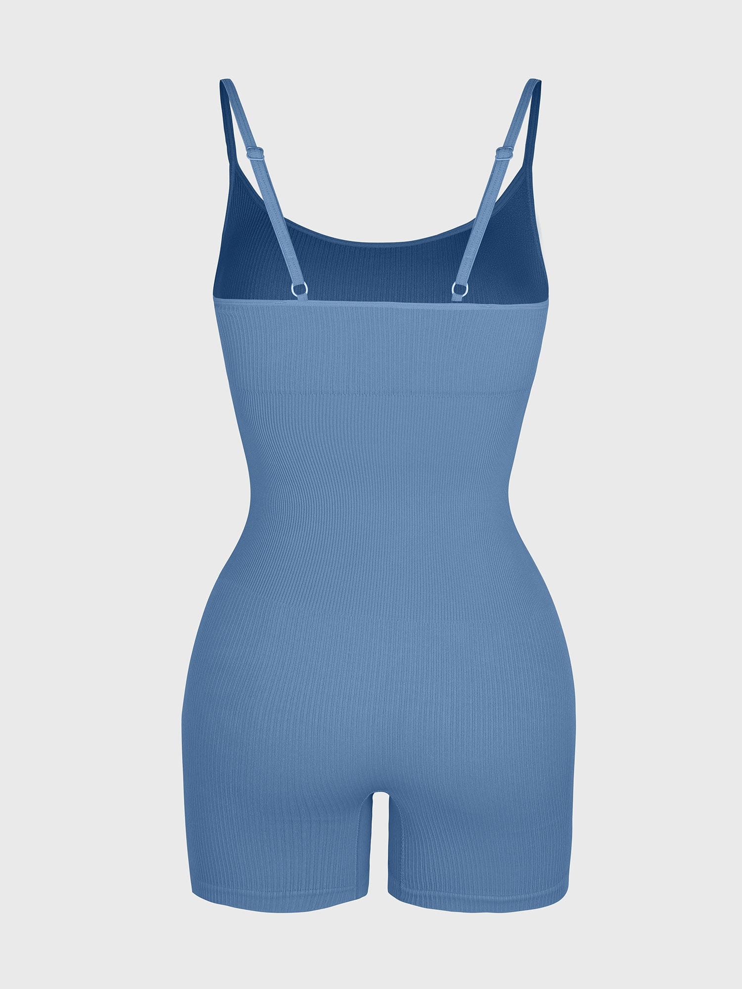 Body Countouring Romper with Adjustable Straps