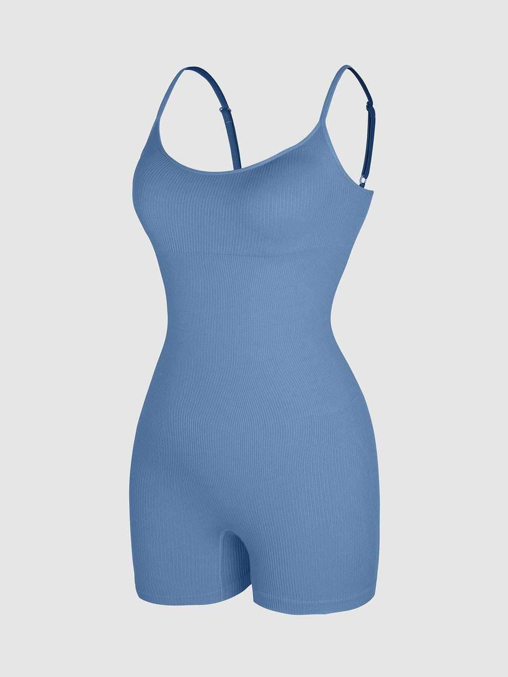 Body Countouring Romper with Adjustable Straps - Auxieswear