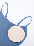 Body Countouring Romper with Adjustable Straps