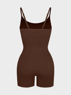 Body Countouring Romper with Adjustable Straps
