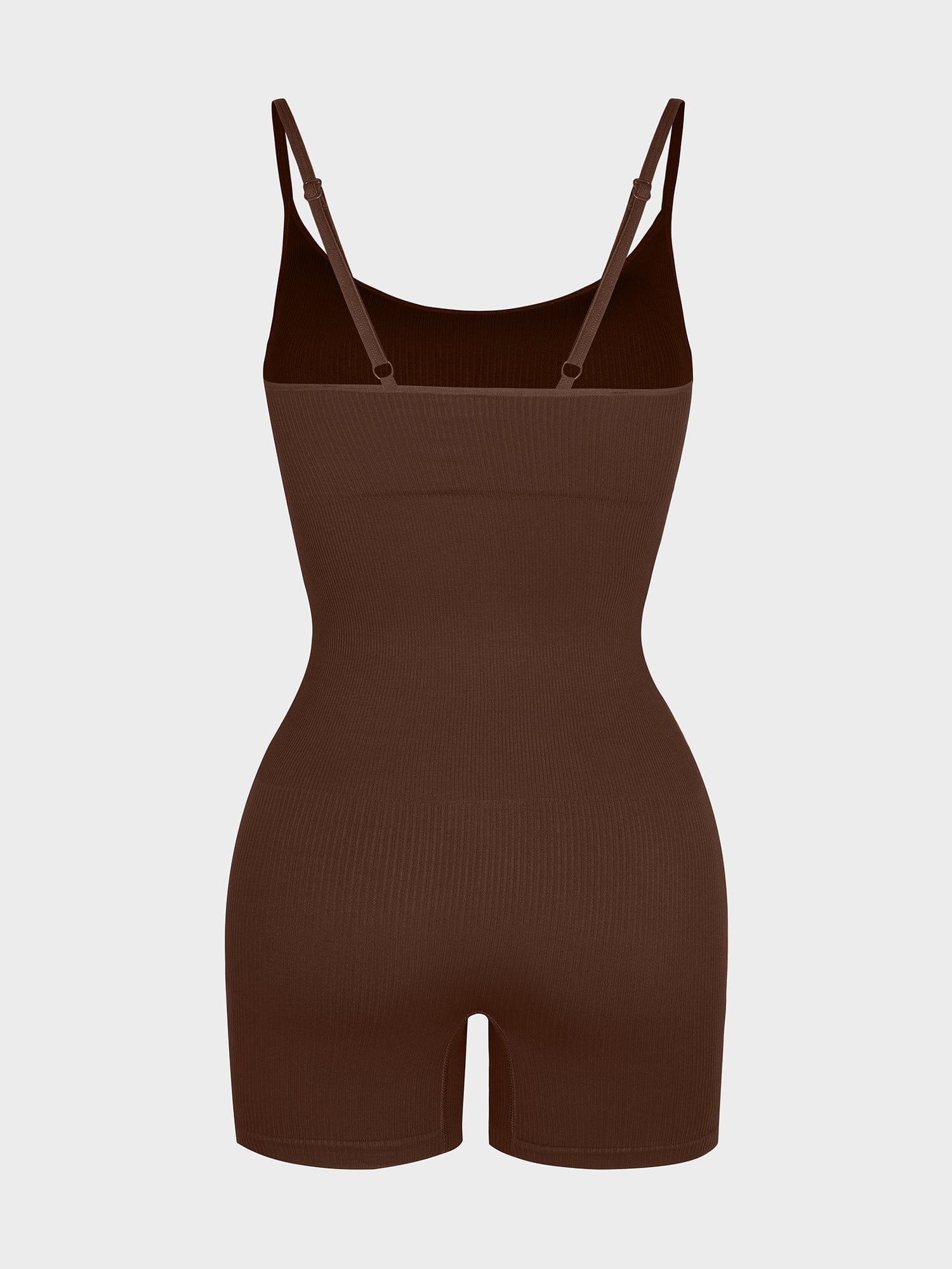 Body Countouring Romper with Adjustable Straps