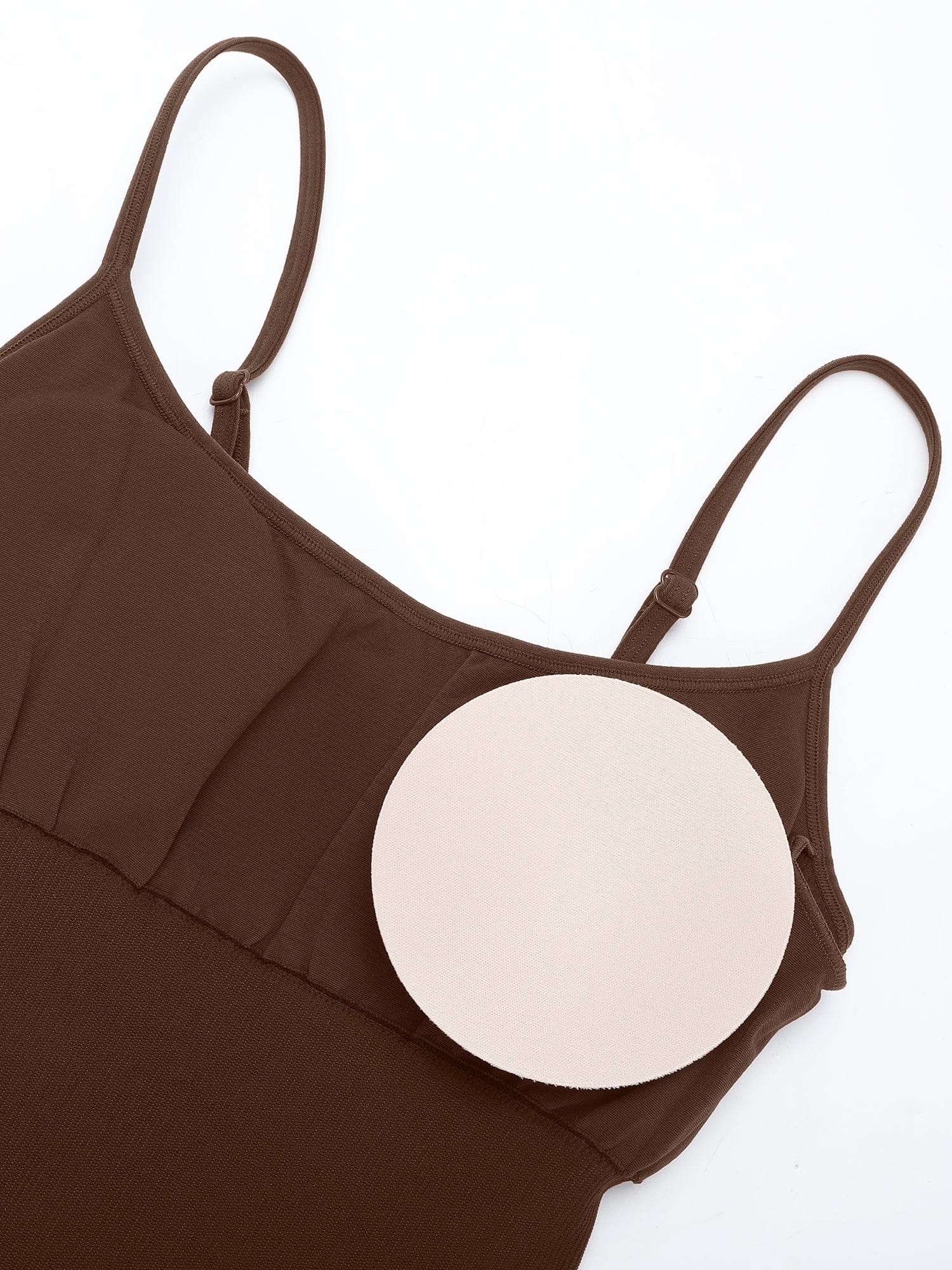 Body Countouring Romper with Adjustable Straps
