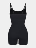 Body Countouring Romper with Adjustable Straps